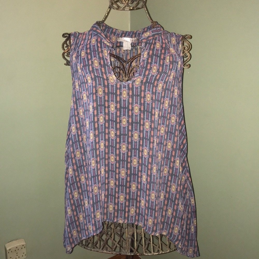 Forever21/Love21 Flowy Tribal Tank - Size M